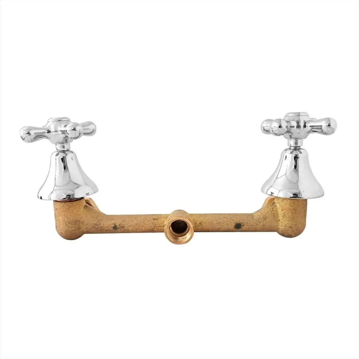 Ducha Mezcladora Bonn Cromada con Regadera 20 cm y Brazo 28 cm