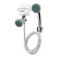 Ducha Eléctrica Dirigible Blanca 110 V con Kit 16 cm