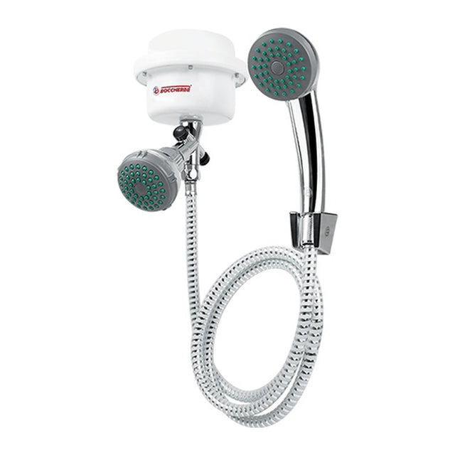 Ducha Eléctrica Dirigible Blanca 110 V con Kit 16 cm - imagen 1