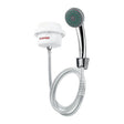 Ducha Eléctrica Blanca para Salón de Belleza 220 V 16 cm - imagen 1