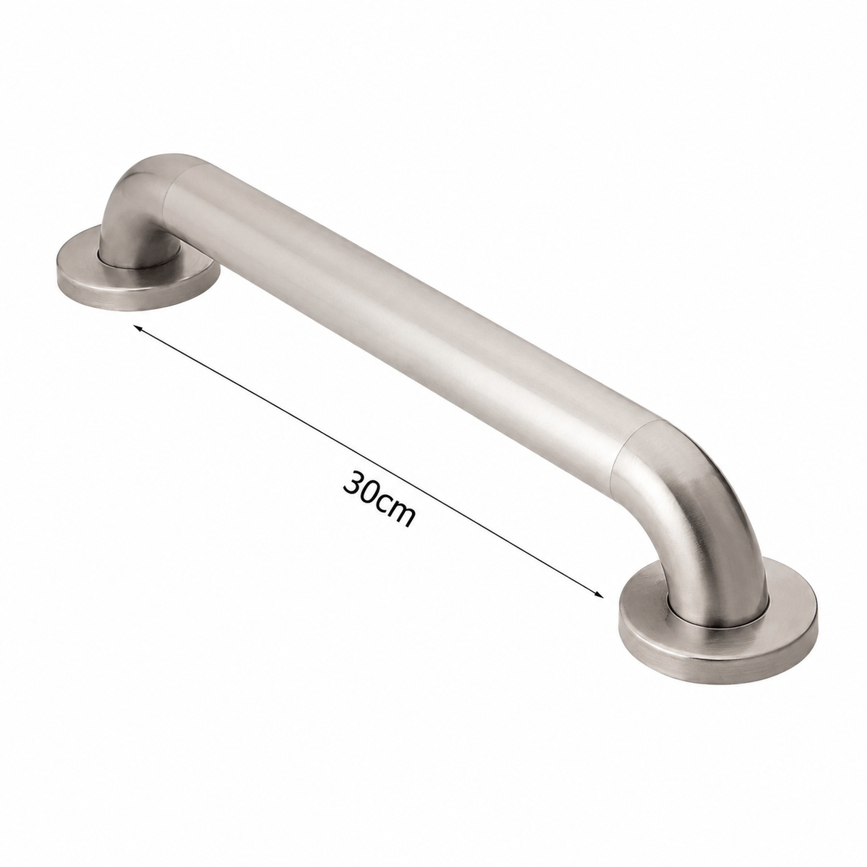 Barra de seguridad de 30 cm en acero inoxidable 304