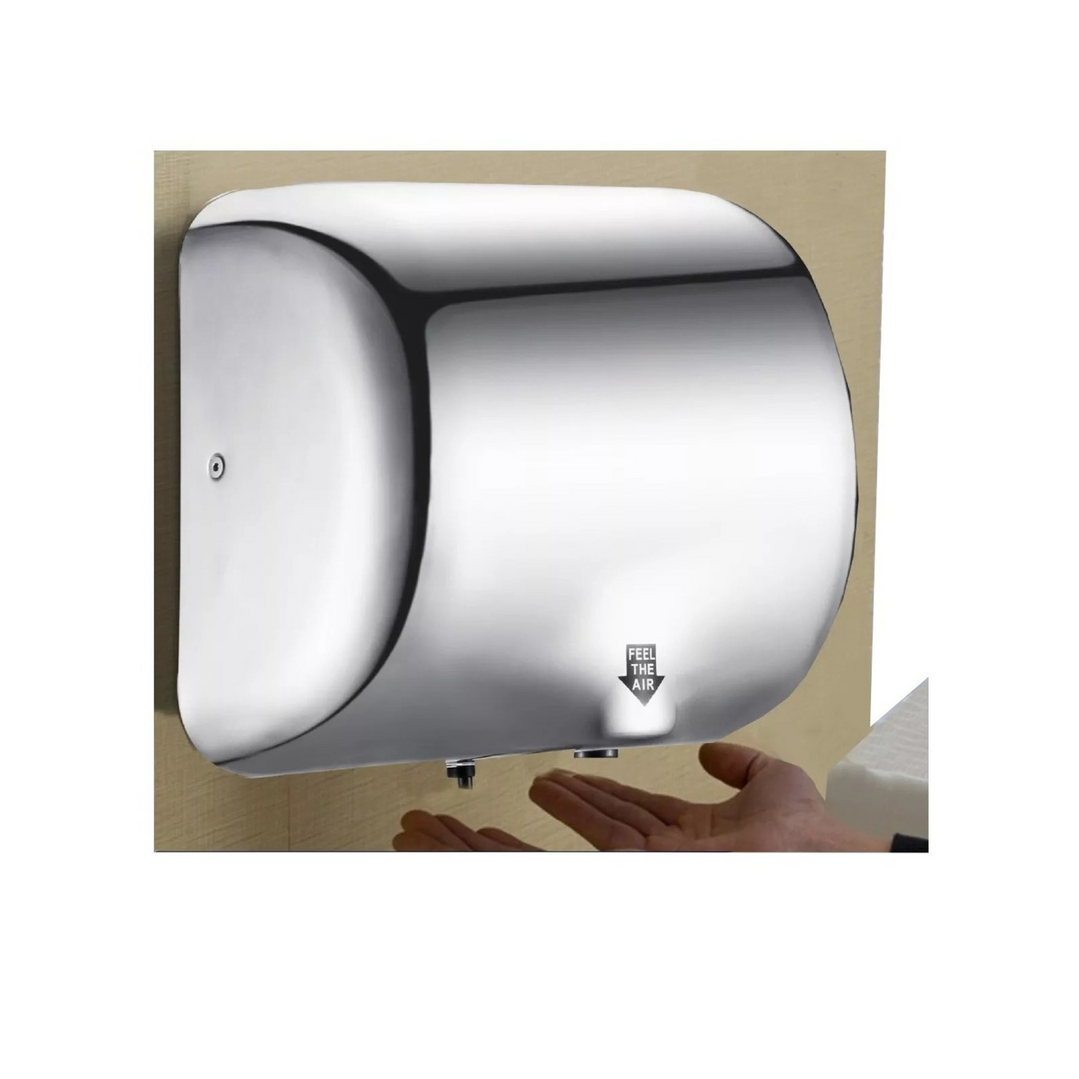 Secador De Manos Automático Sistema Turbo Secado Rapido 110v