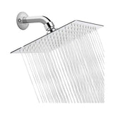 Regadera Cuadrada inoxidable de Lujo 20 cm