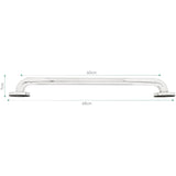 Barra de Seguridad en Acero Inoxidable Alta Calidad 30 - 40 - 50 - 60  cm - Superficie Lisa y Brillante, alta calidad