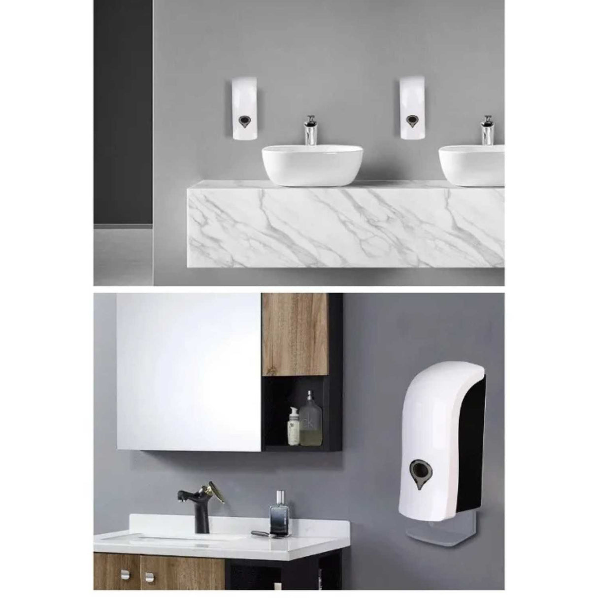 Dispensador de Jabón Líquido o Espuma 1000 ml – Montaje en Pared