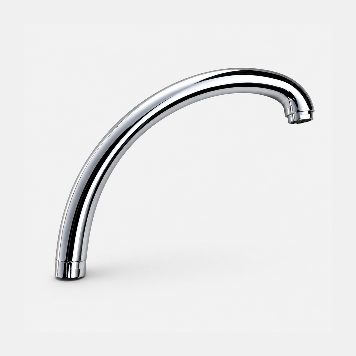 Detalle profesional de la curvatura y los extremos visibles del cuello cisne compatible con código 010600302