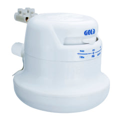 Ducha Eléctrica Gold Blanca con Miniducha 110 V