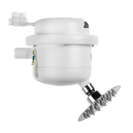 Ducha Eléctrica Fusion Dirigible Slim Blanca 220 V, 13,4 cm