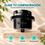 Ducha Eléctrica Fusion Dirigible Negra 110 V Sin Accesorios — características