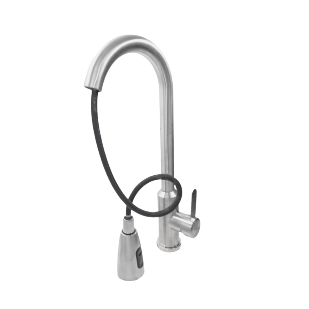 Grifería Monocontrol Cuello Extensible Cromada