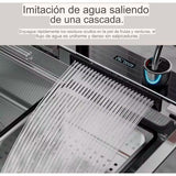 Lavaplatos Moderno Acero Inoxidable De Lujo Inteligente