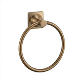 Juego de Accesorios de Baño Xcaret 6 Piezas Bronce | Set Completo para Baño Moderno y Funcional