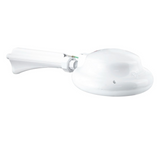 Ducha eléctrica blanca Maxi Zent con niple, vista oficial