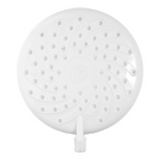Ducha eléctrica blanca Maxi Zent, vista frontal oficial