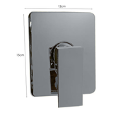 Monocontrol Orca cromado 12 por 15 cm SKU 1807