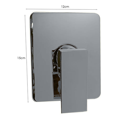Monocontrol Orca cromado 12 por 15 cm SKU 1807