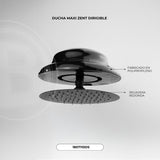 Ficha oficial de ducha eléctrica negra