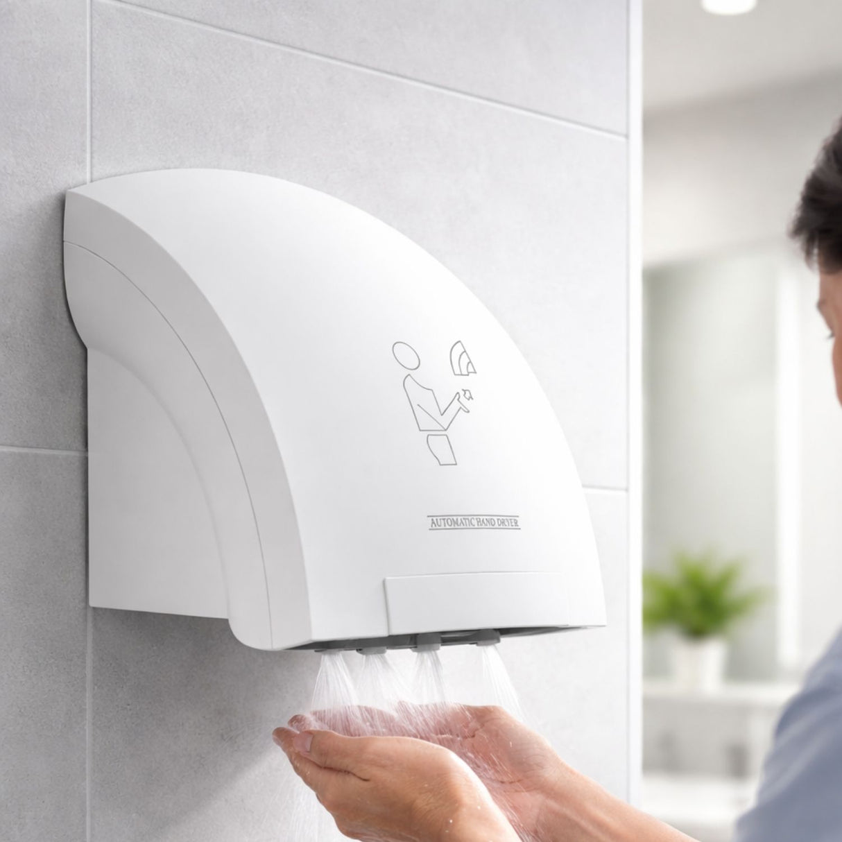 Secador De Manos Con Sensor 110 Voltios.