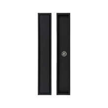 Rejilla Rectangular 60 CM Invisible Negro