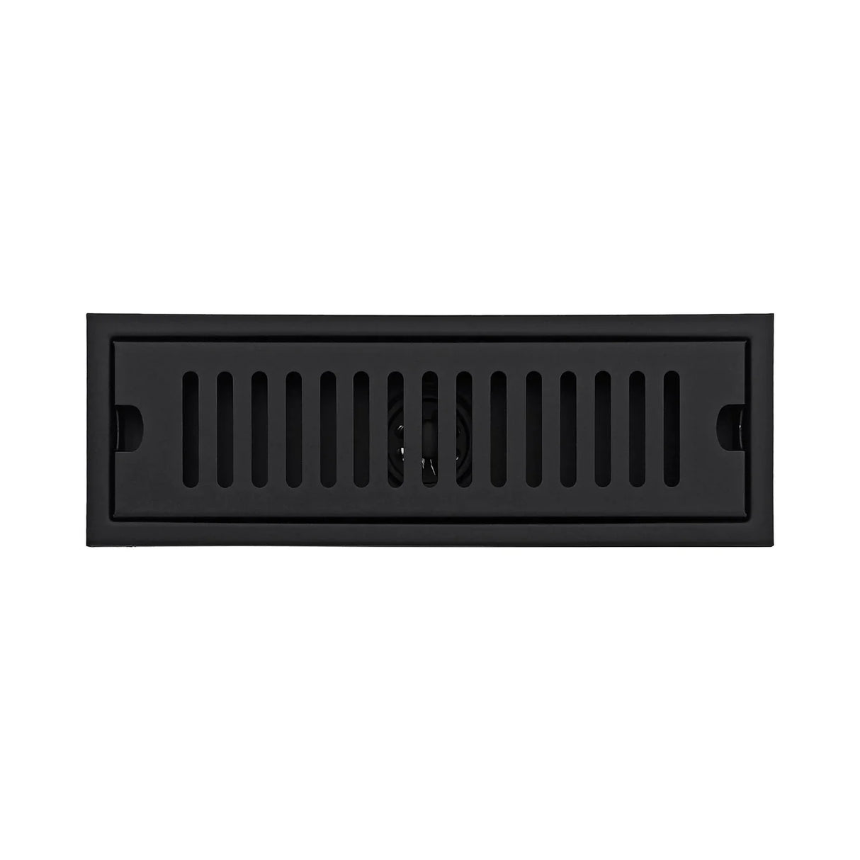 Rejilla Rectangular 30 Cm Ladrillo Negra Acero