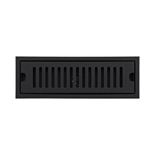 Rejilla Rectangular 30 Cm Ladrillo Negra Acero
