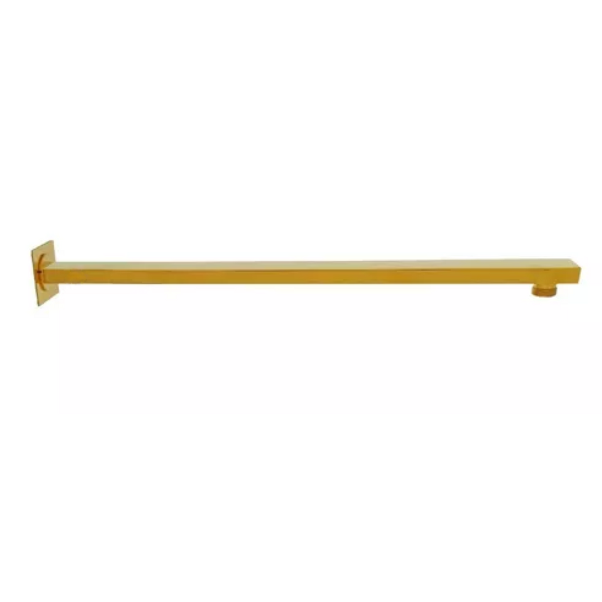 Tubo Regadera Cuadrado 40 cm Metálico