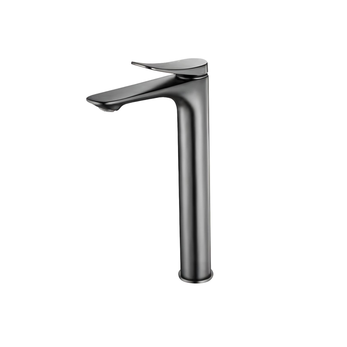 Lavamanos Monocontrol Alto Volare Gris Concreto Diseño Moderno