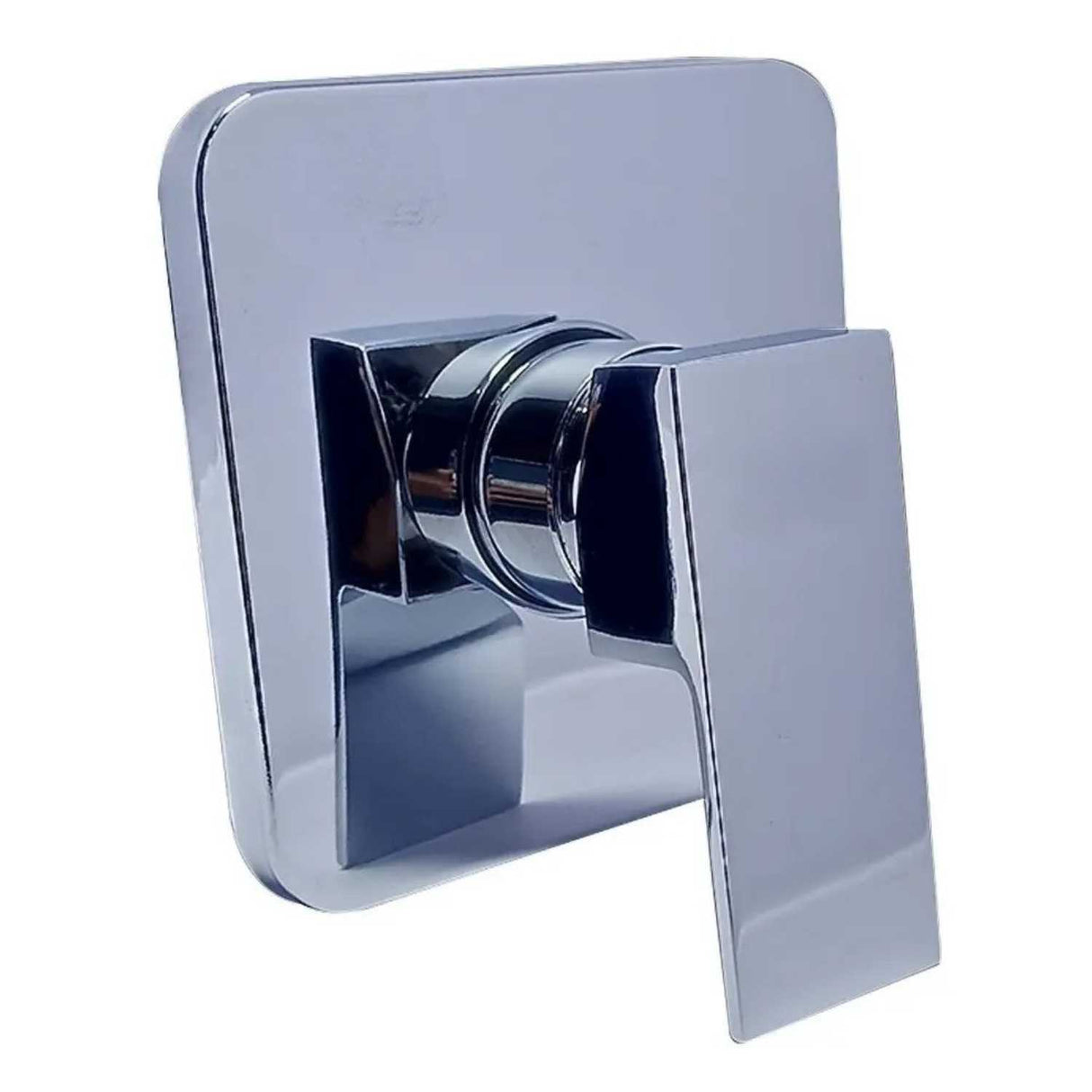 Monocontrol Ducha Orca Cuadrado Cromado 12 cm Empotrado para Baño
