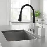 Grifo Mesa De Cocina Orientable Pamo, Sistema Cierre Rápido