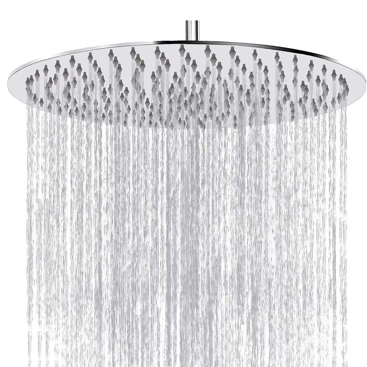 Regadera Acero Ultraplana 25 cms Redonda Alta Calidad Sin Tubo