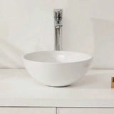 Lavamanos Sobreponer En Porcelana Round Deluxe Diámetro de 32 cm y profundidad de 13 cm.