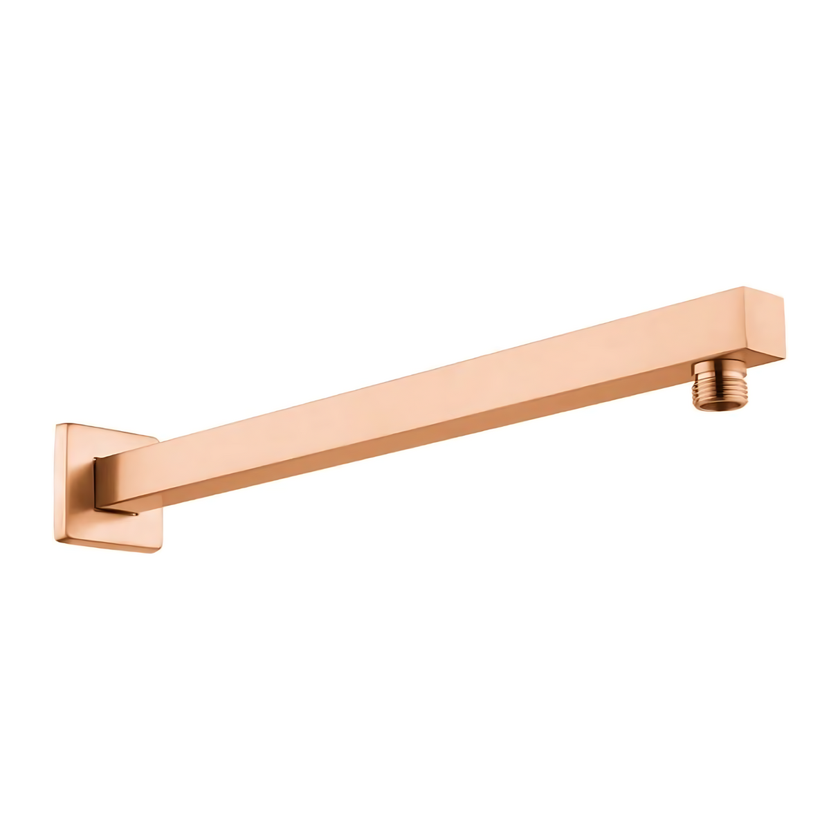 Tubo Regadera Cuadrado 40 cm Metálico