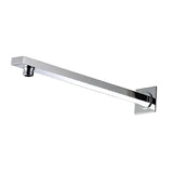 Tubo Regadera Cuadrado 40 cm Metálico