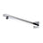 Tubo Regadera Cuadrado 40 cm Metálico