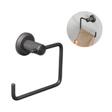 Toallero Argolla Labrado Zafiro Gun Gris - Aluminio de Alta Calidad