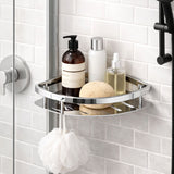 Repisa Jabonera Sencilla para Baño – Organizador de Ducha en Acero Inoxidable Resistente