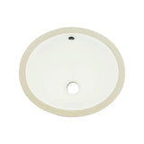 Lavamanos De Bajo Poner Vancouver Blanco Ovalado Con Rebose - 33x29x17 Cm | 42x34x20 Cm | 47x39x19 Cm