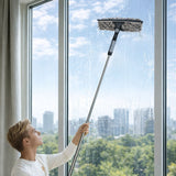 Limpiador de Ventanas Extensible 4 Metros – Limpia Vidrios Telescópico para Alturas con Mango Ajustable