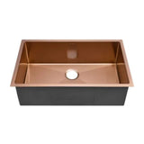 Lavaplatos Lujo Acero Inoxidable 60 x 45 Oro Rosa Alta Calidad