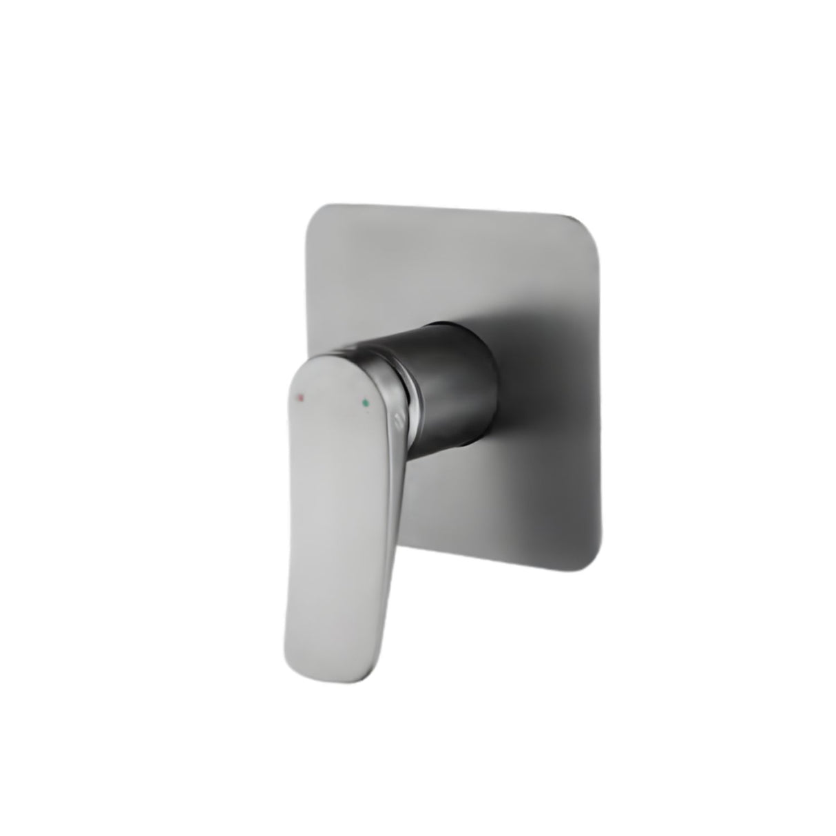 Mezclador Ducha Monocontrol Volare Gris Concreto Diseño Moderno