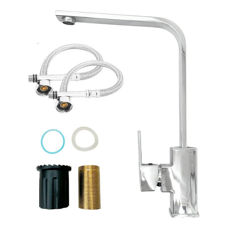 Grifería Monocontrol Vertical Düsseldorf Cromada para Lavaplatos con Alcance de 24 cm