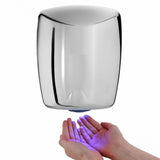 Secador de manos brillante / Tornado mediano automático infrarrojo acero inoxidable