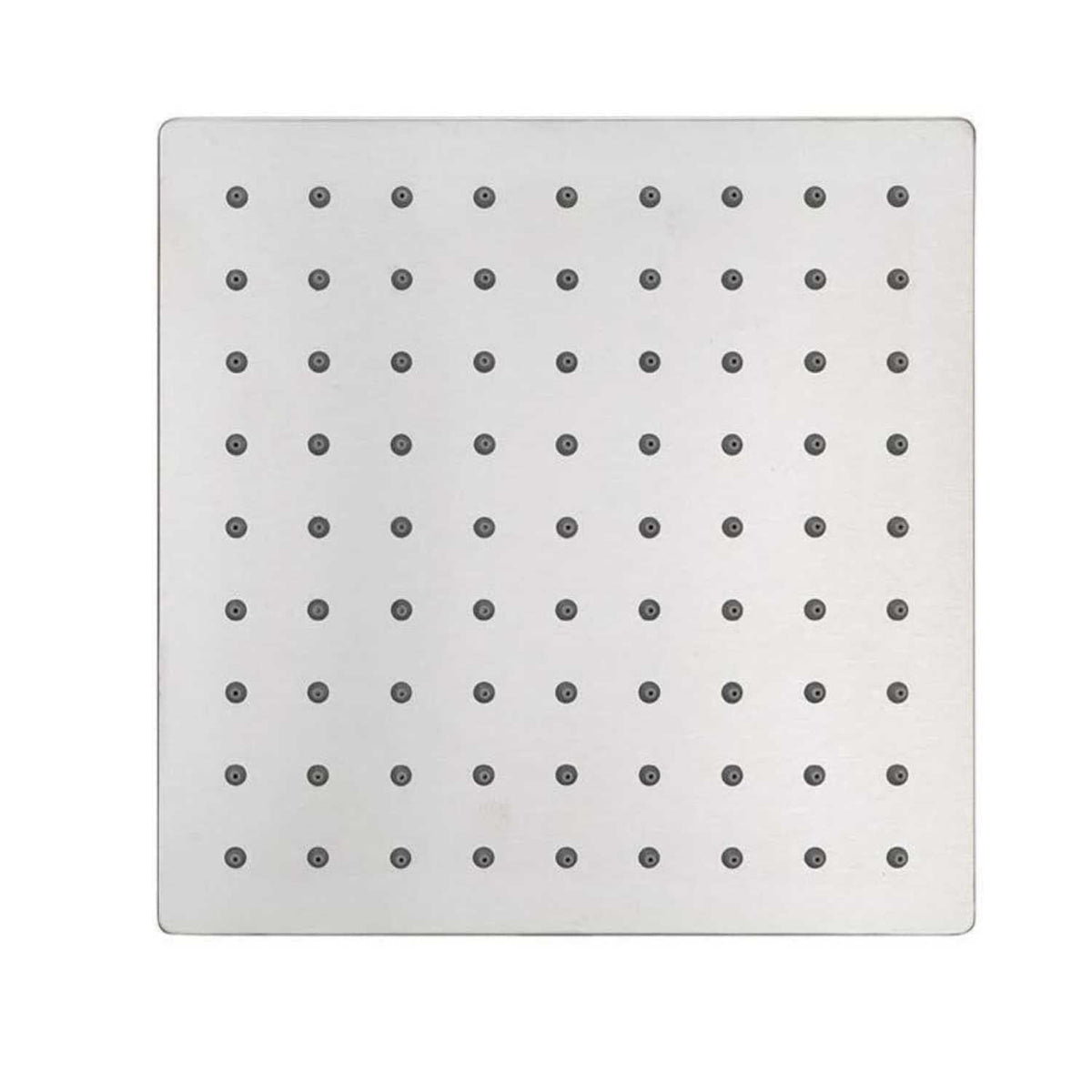 Regadera cuadrada de 20 x 20 cm para instalación en ducha