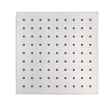 Regadera cuadrada de 20 x 20 cm para instalación en ducha