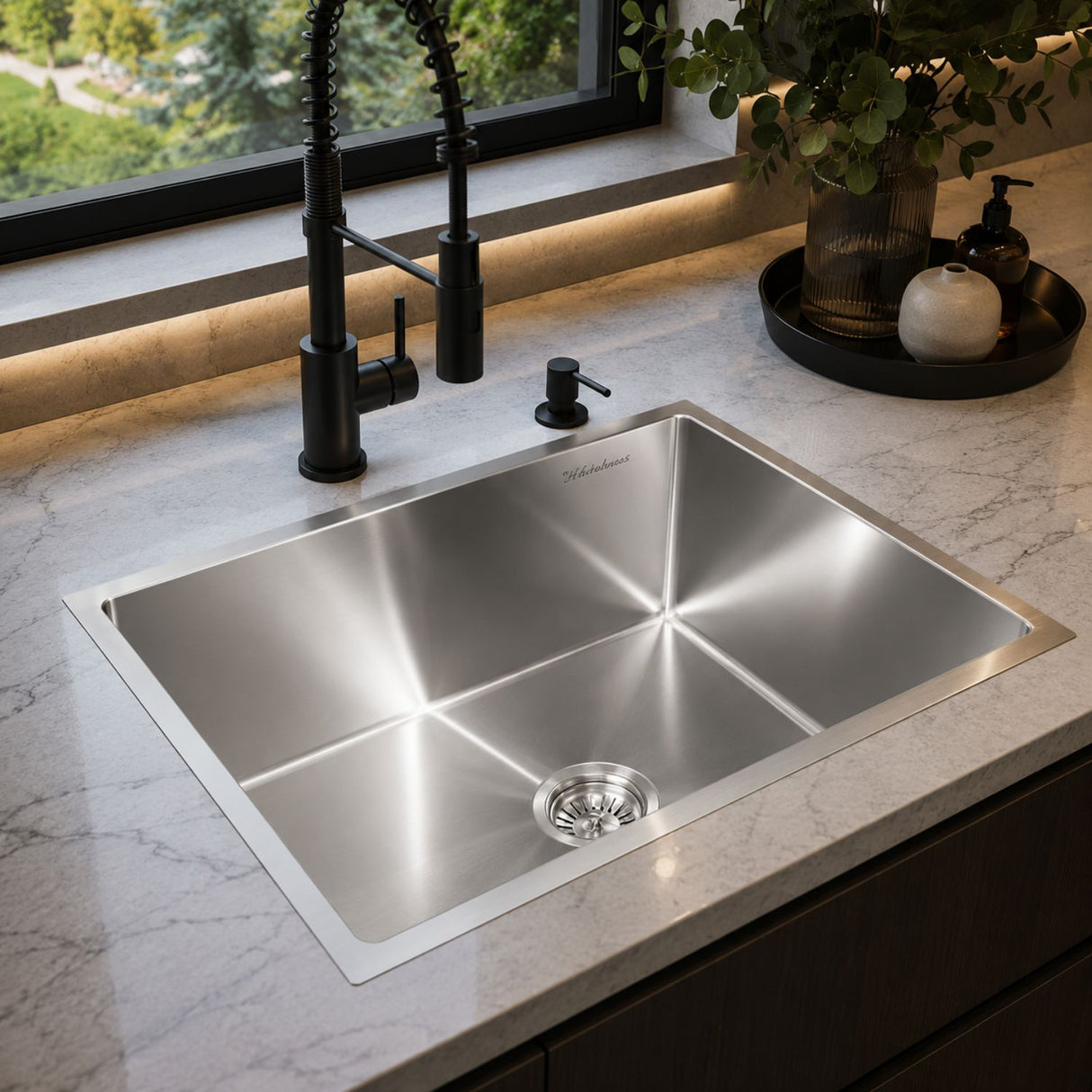 Lavaplatos Sencillo en Acero Inoxidable 304 de 70 × 45 × 21 cm