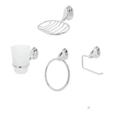 Juego de accesorios para baño Línea 2000 cromado x4 piezas, vista principal