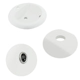 Lavamanos De Empotrar - Sobreponer Rennes Blanco 52 x 46 cm Blanco Con Rebose