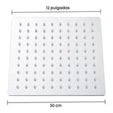 Cabezal de Ducha Cuadrado Ultraplano de 12 Pulgadas