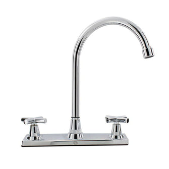 Mezclador Lavaplatos 8" Cruceta