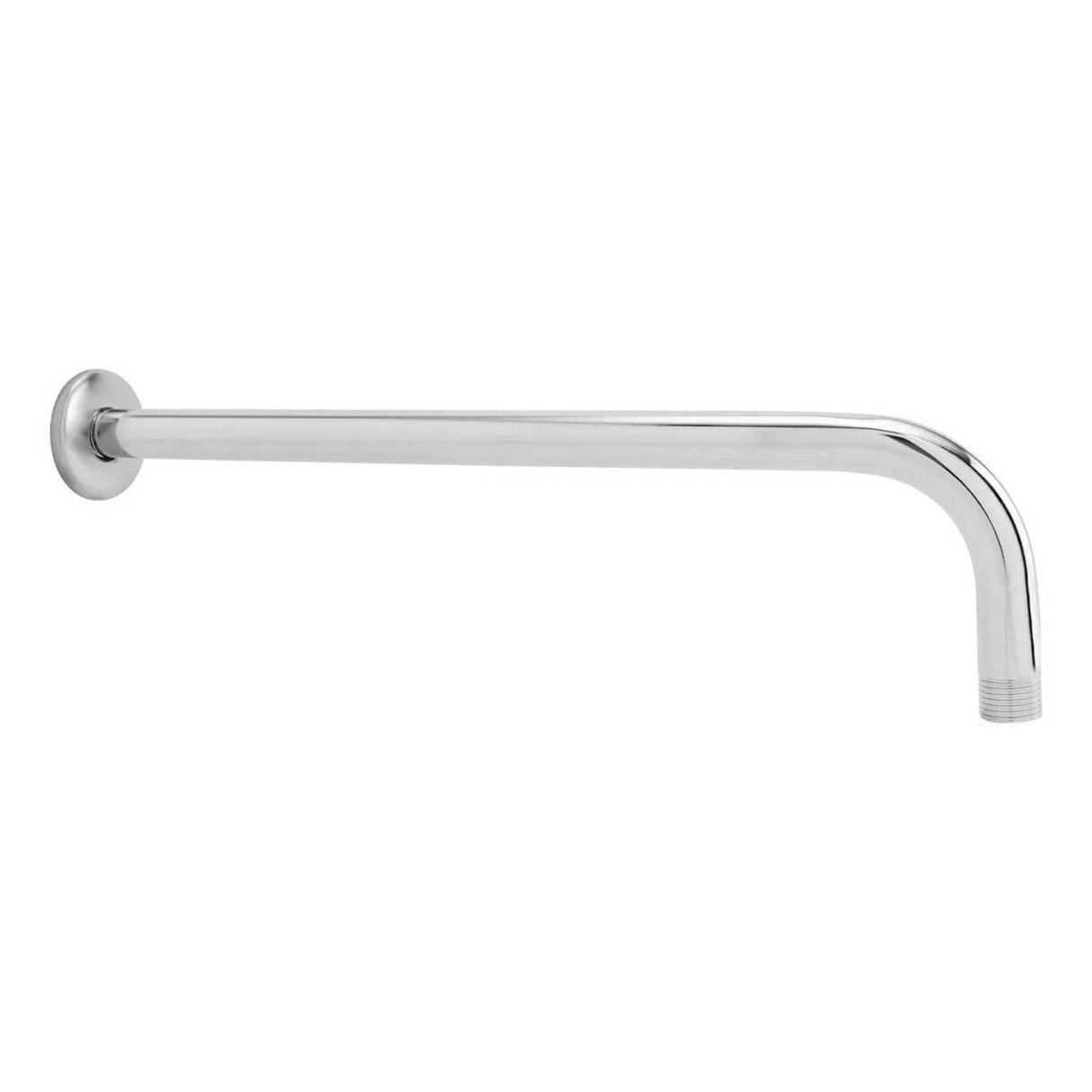 Tubo para Regadera de Pared 37 cm en Acero Inoxidable Cromado 1/2”